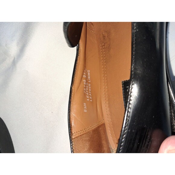 Bostonian Men's Black Leather Tassel Loafers Size 8.5 M - NEW - Picture 5 of 14